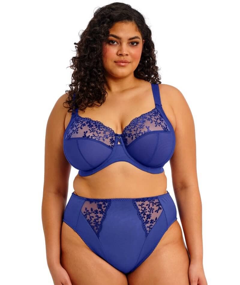 Elomi Zarla Underwire Bra - Sapphire - Image 4
