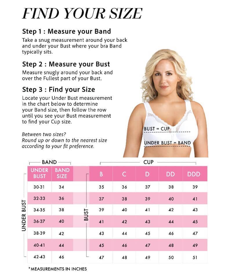 Exquisite Form Fully Front Close Wire-free Cotton Posture Bra With Lace - Nude - Image 13