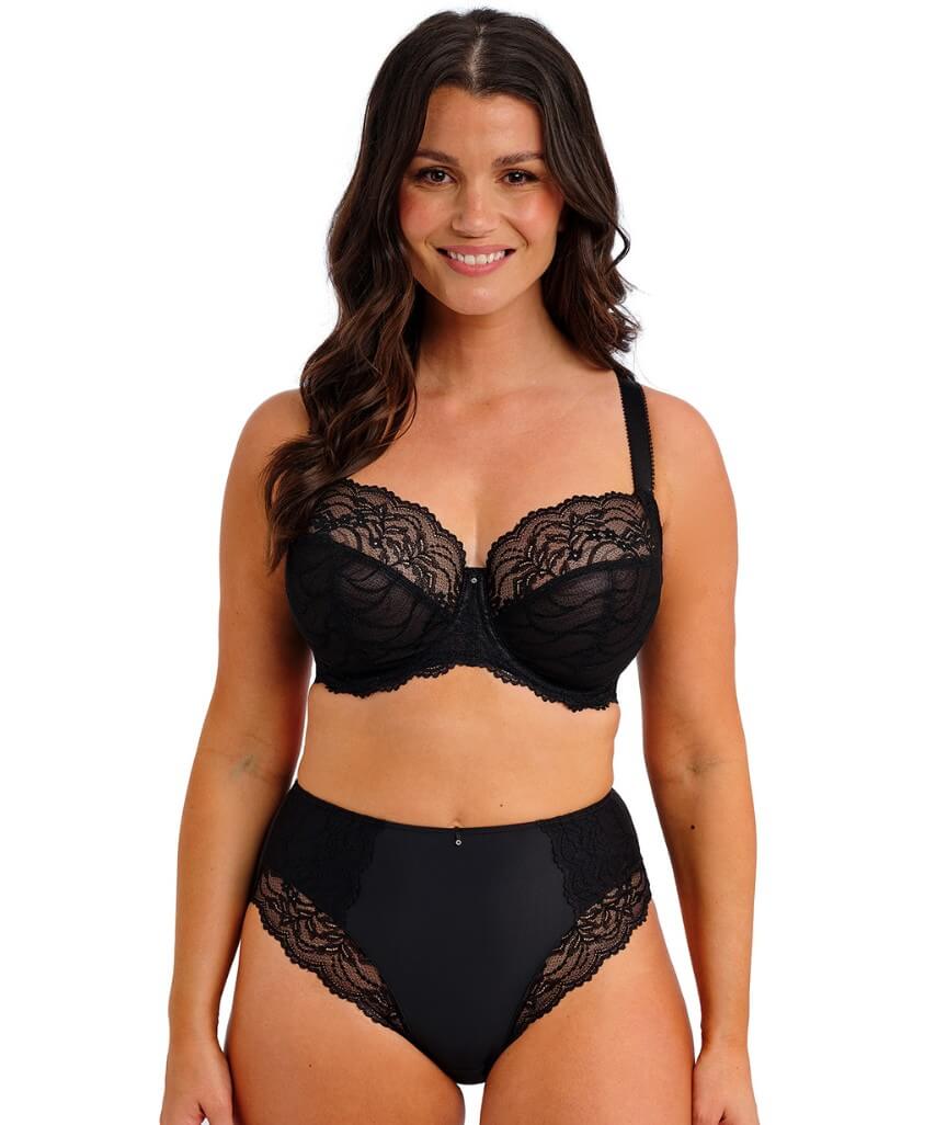 Fantasie Cesile Underwired Side Support Bra - Black - Image 4