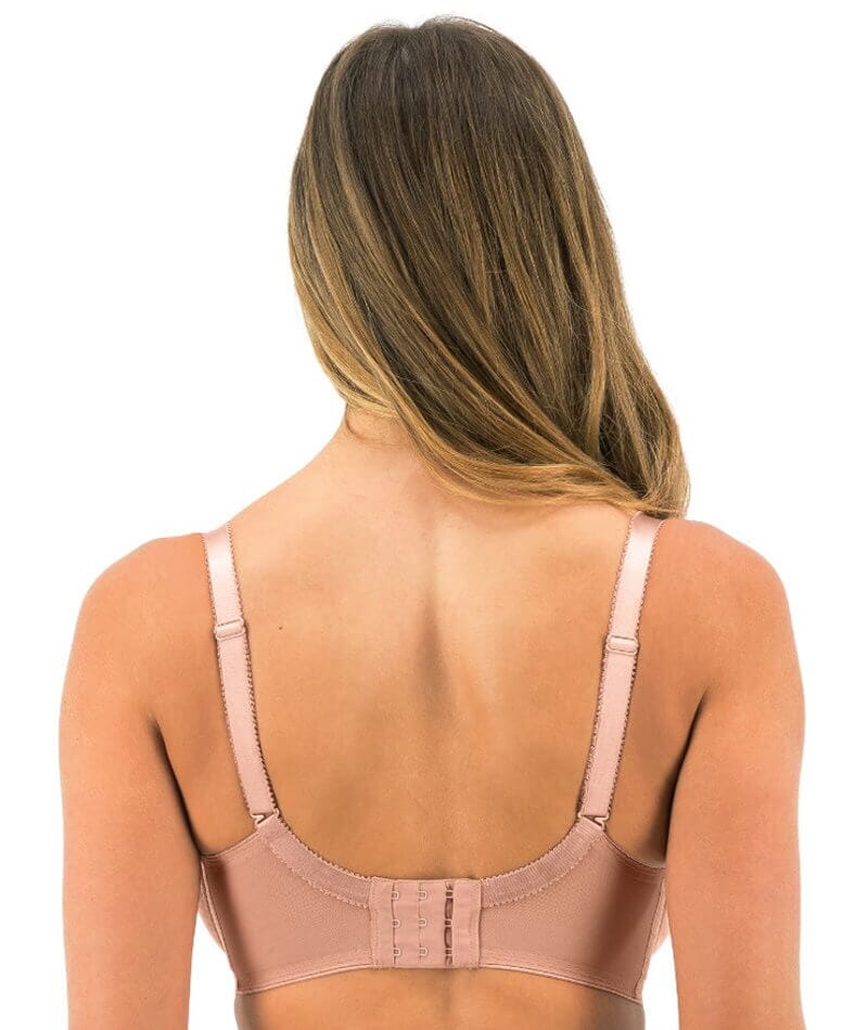 Fantasie Devote Underwire Side Support Plunge Bra - Cafe Au Lait - Image 2