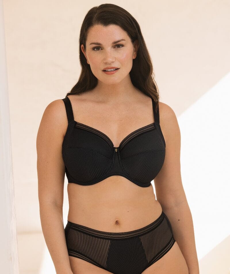 Fantasie Fusion Underwired Full Cup Side Support Bra - Black - Image 3