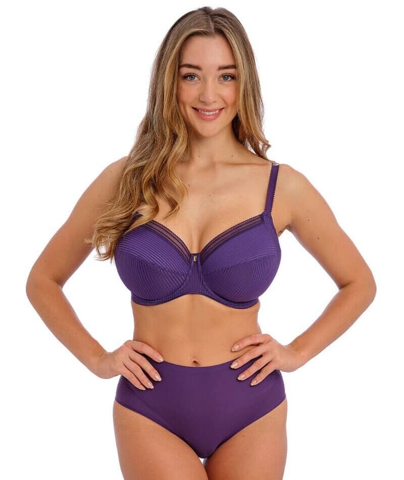Fantasie Fusion Underwired Full Cup Side Support Bra - Blackberry - Image 3