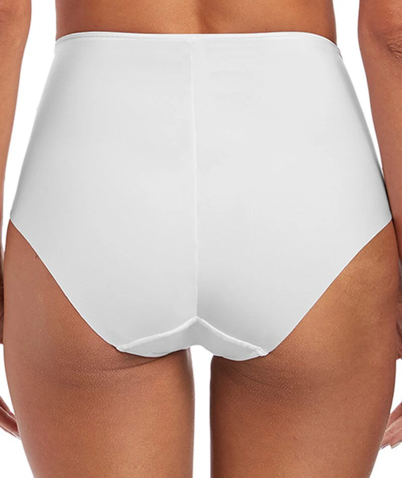Fantasie Illusion High Waist Brief - White - Image 2