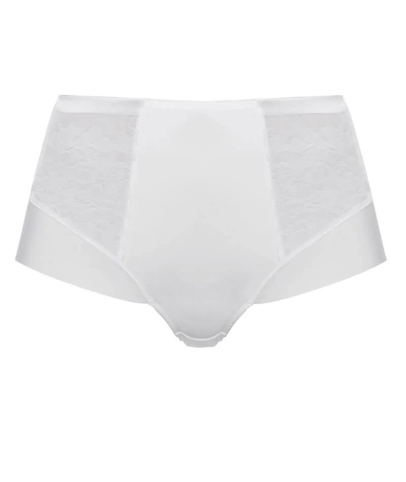 Fantasie Illusion High Waist Brief - White - Image 4