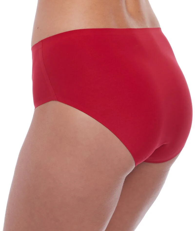 Fantasie Smoothease Invisible Stretch Brief - Red - Image 3