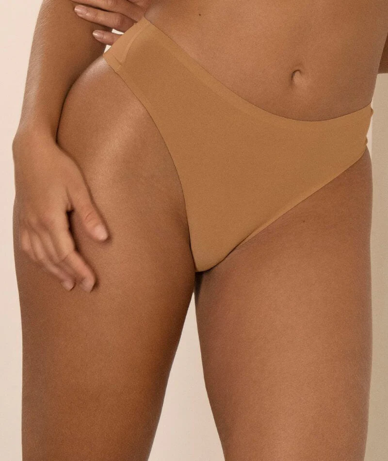 Fantasie Smoothease Invisible Stretch Thong - Cinnamon - Image 4