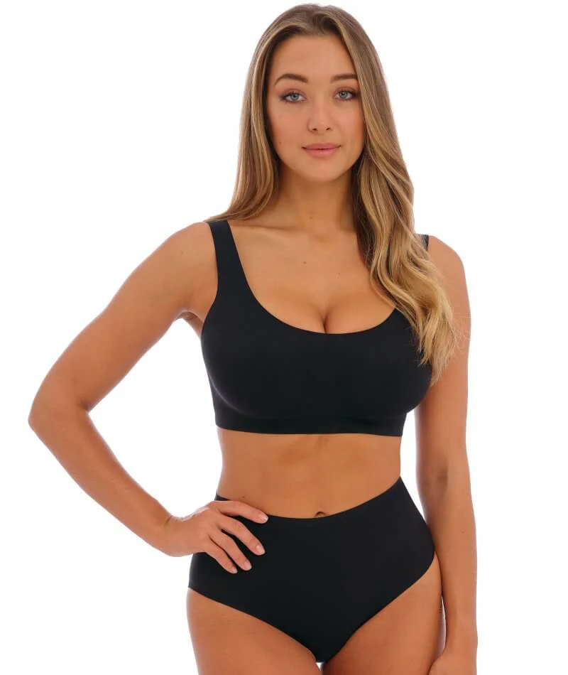 Fantasie Smoothease Wire-free Bralette - Black - Image 5