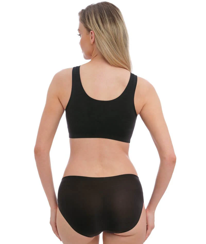 Fantasie Smoothease Wire-free Bralette - Black - Image 8