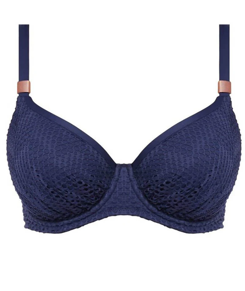 Fantasie Swim Marseille Underwire Gathered Full Cup Bikini Top - Twilight - Image 5