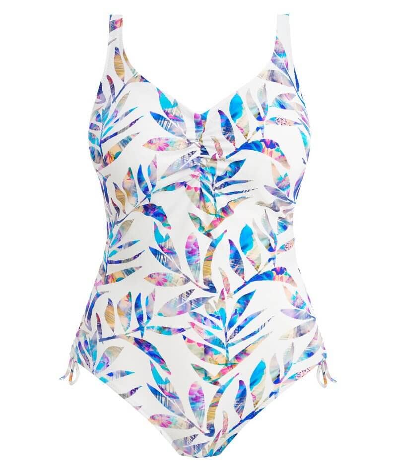 Fantasie Swim Calypso Harbour Underwired V-Neck Swimsuit With Adjustable Leg - Multi - Image 6