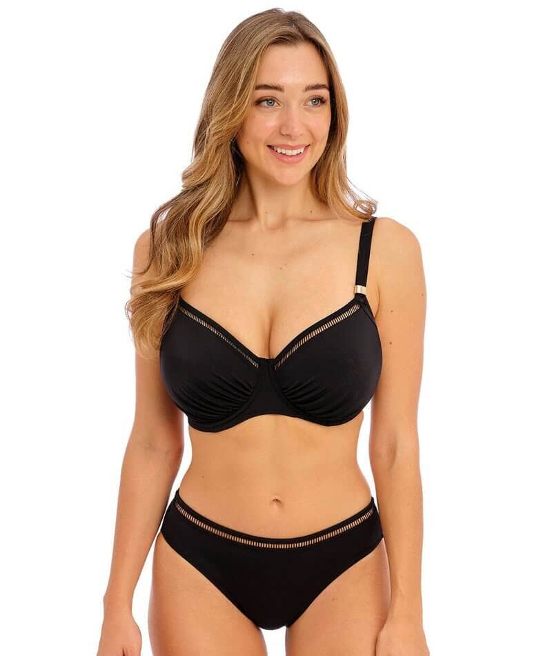 Fantasie Swim East Hampton Mid Rise Bikini Brief - Black - Image 7