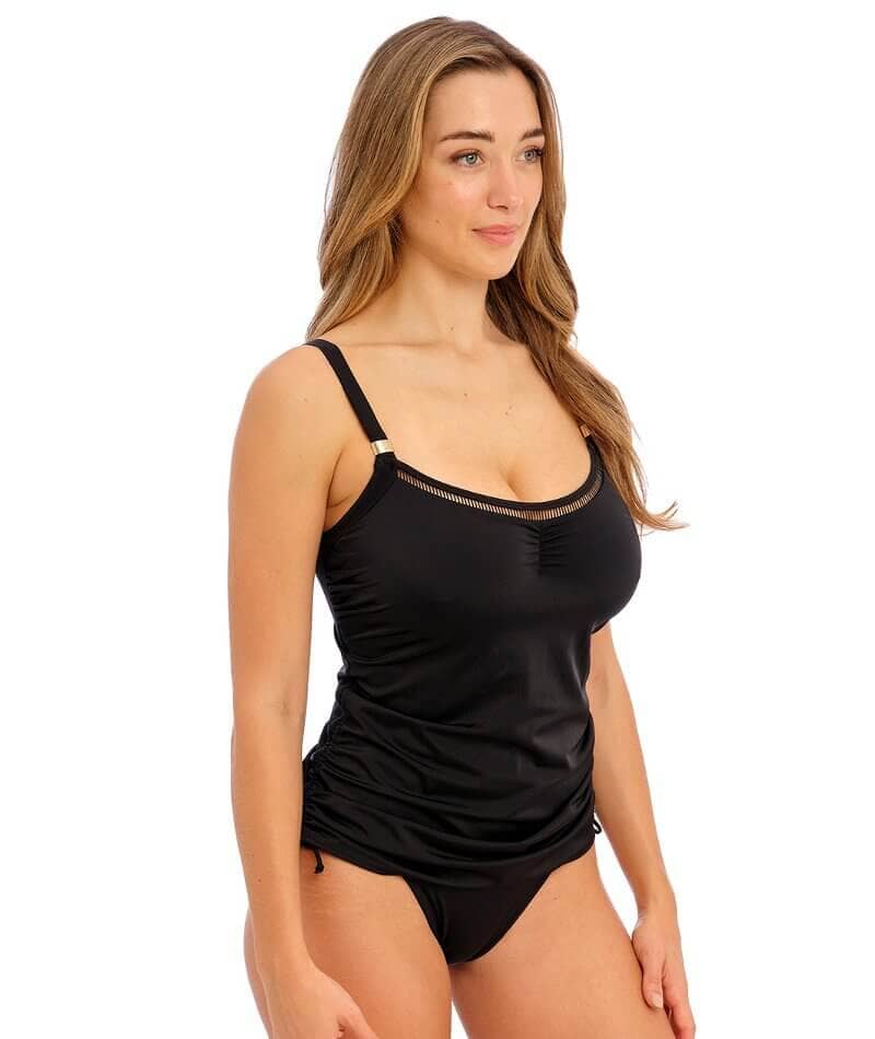 Fantasie Swim East Hampton Underwire Adjustable Side Tankini - Black - Image 3