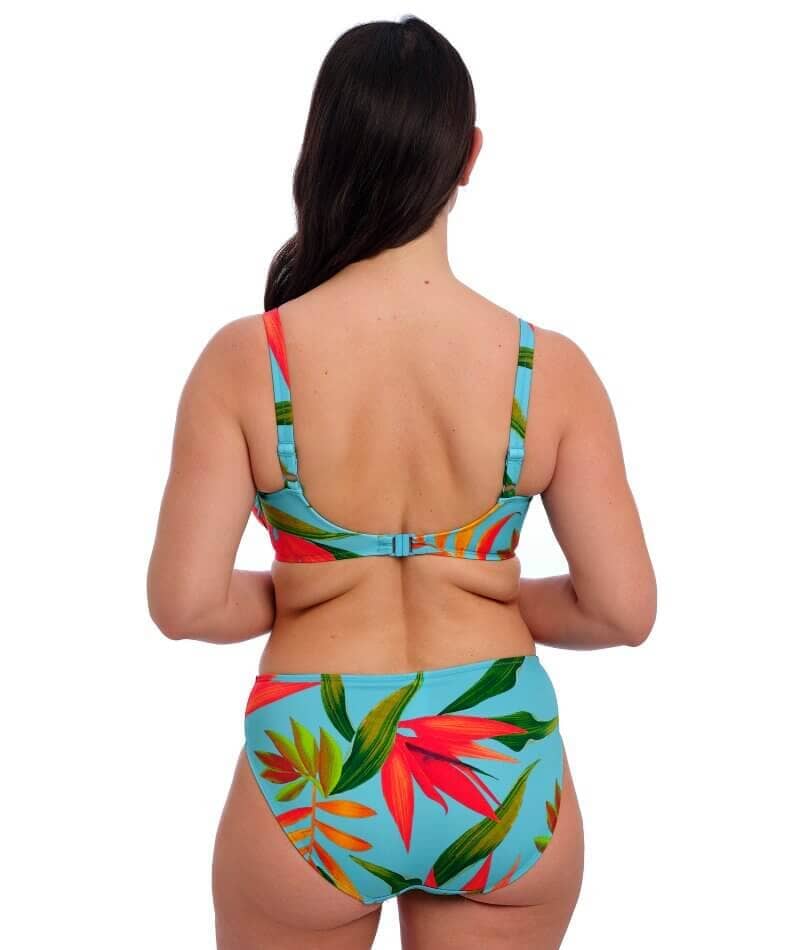 Fantasie Swim Pichola Underwire Gathered Full Cup Bikini Top - Aqua - Image 5