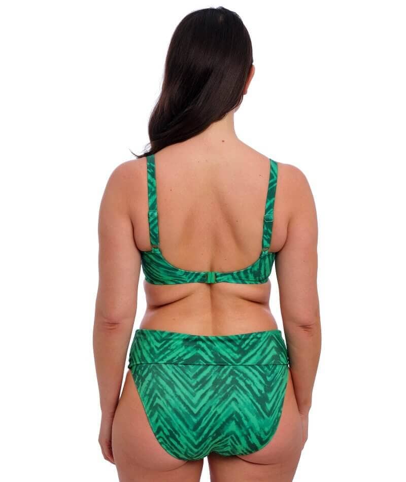 Fantasie Swim Punta Mita Fold Bikini Brief - Emerald - Image 5