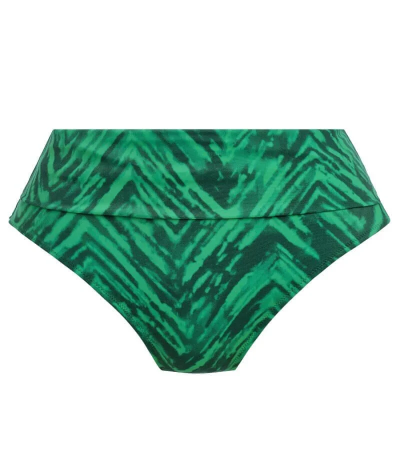 Fantasie Swim Punta Mita Fold Bikini Brief - Emerald - Image 6