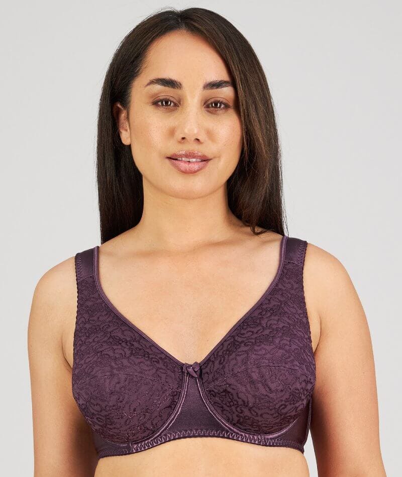 Fayreform Charlotte Underwire Bra - Plum