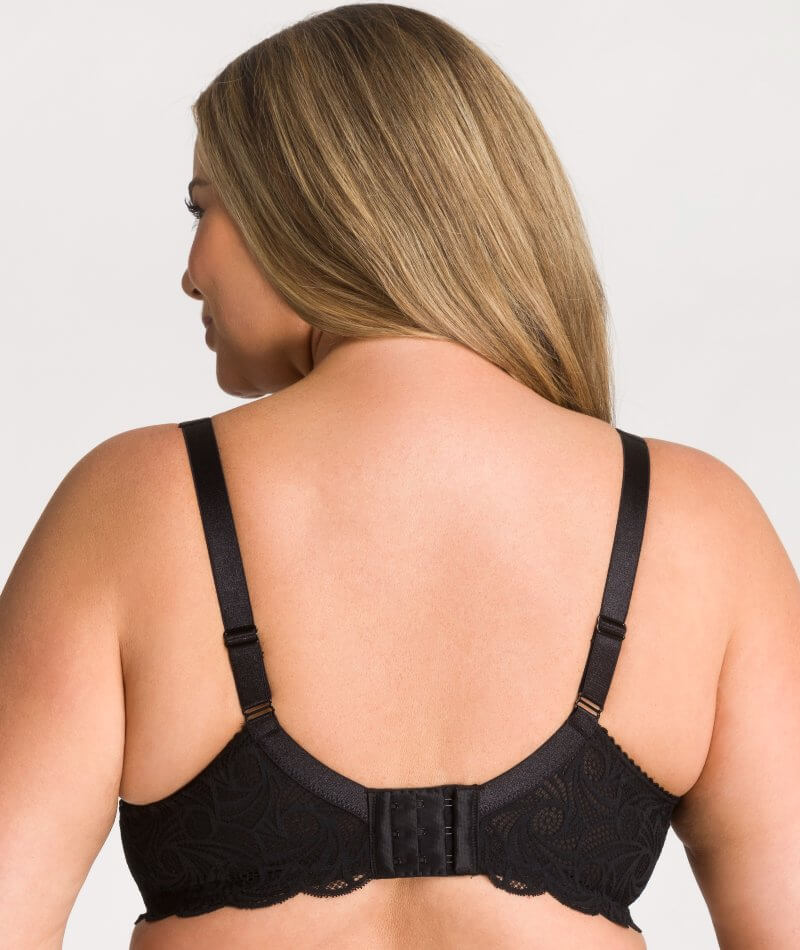 Fayreform Lace Perfect Contour Spacer Bra - Black - Image 2