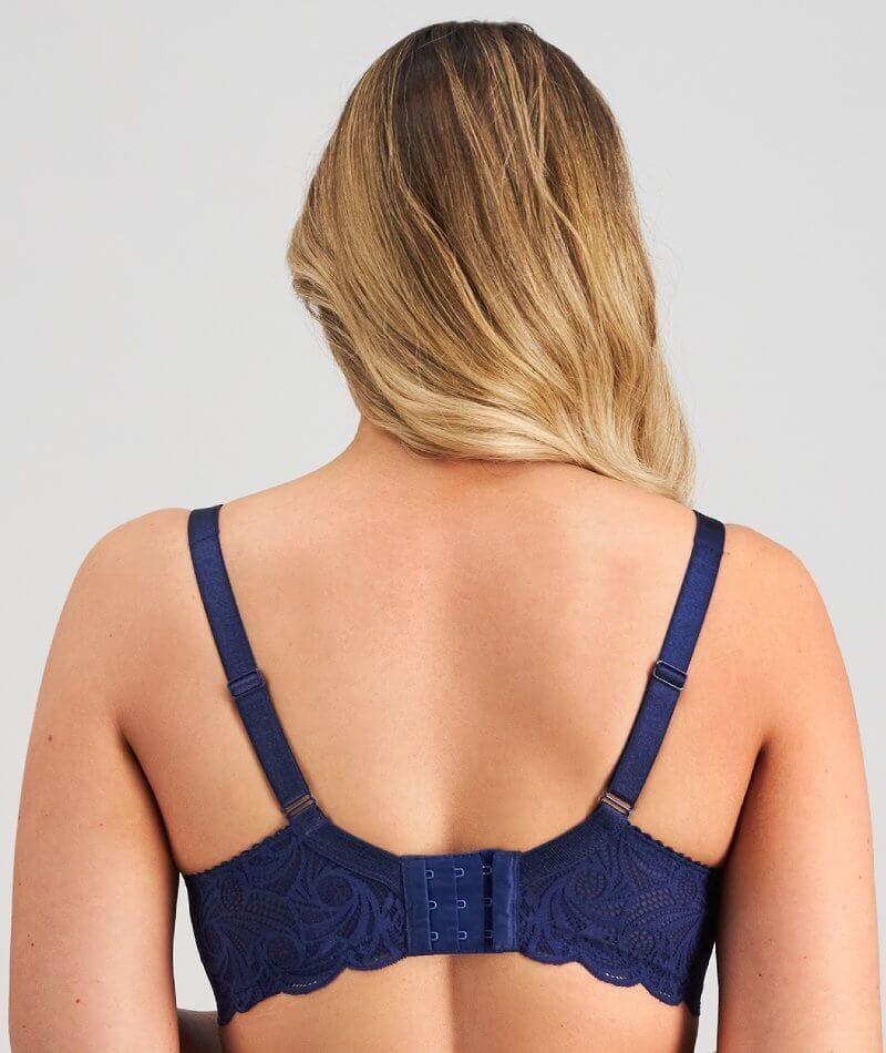 Fayreform Lace Perfect Contour Spacer Bra - Medieval Blue - Image 2