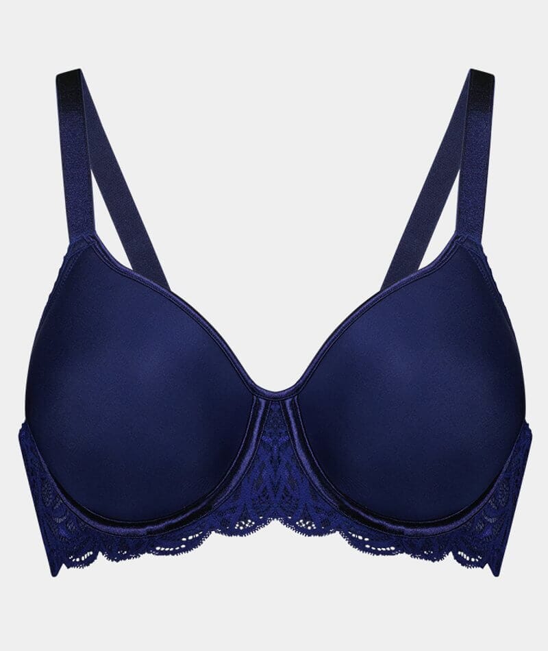 Fayreform Lace Perfect Contour Spacer Bra - Medieval Blue - Image 4