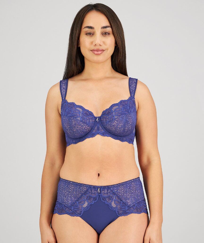 Fayreform Midnight Express Underwire Bra - Blue Ribbon - Image 5