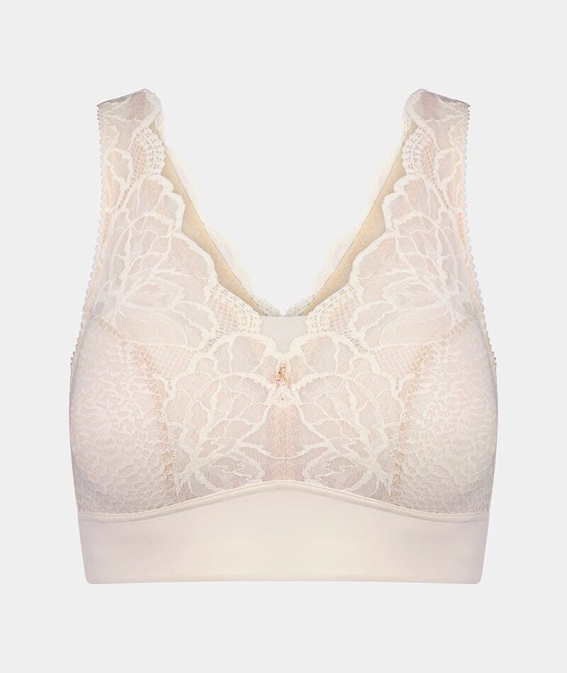 Fayreform Midnight Express Wire-Free Bra - Egret - Image 5