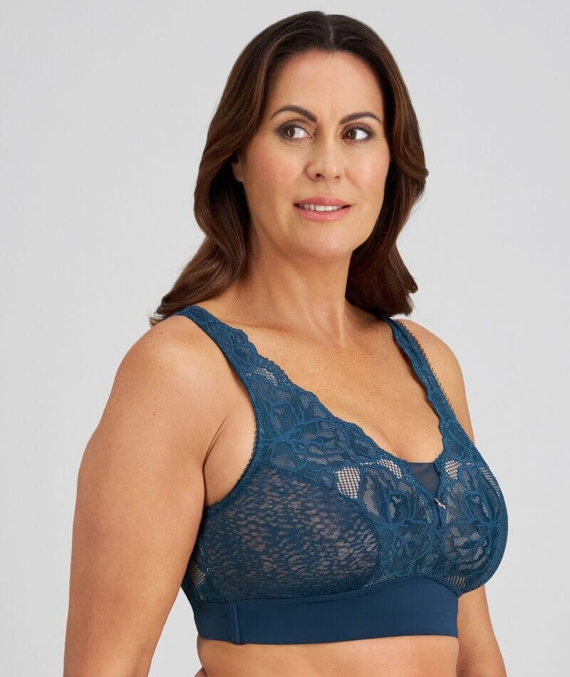 Fayreform Midnight Express Wire-Free Bra - Reflecting Pond - Image 3