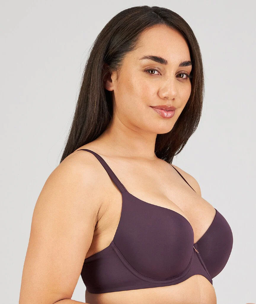 Fayreform Sculpt Contour Plunge Bra - Plum Perfect - Image 3