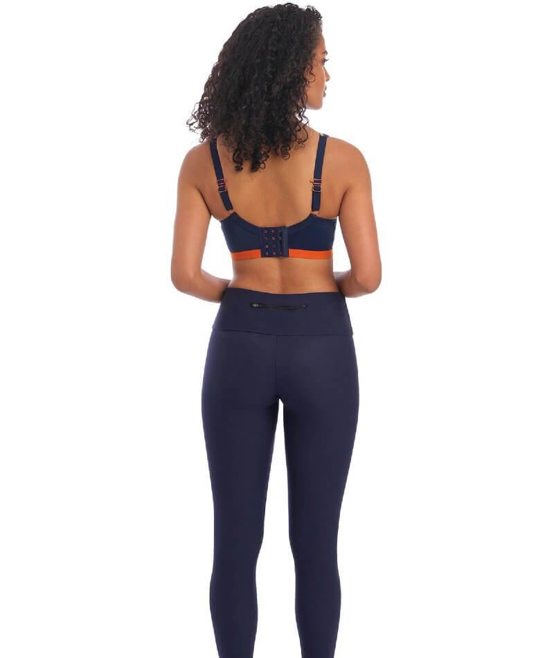 Freya Active Dynamic Wire-free Sports Bra - Navy Spice - Image 8