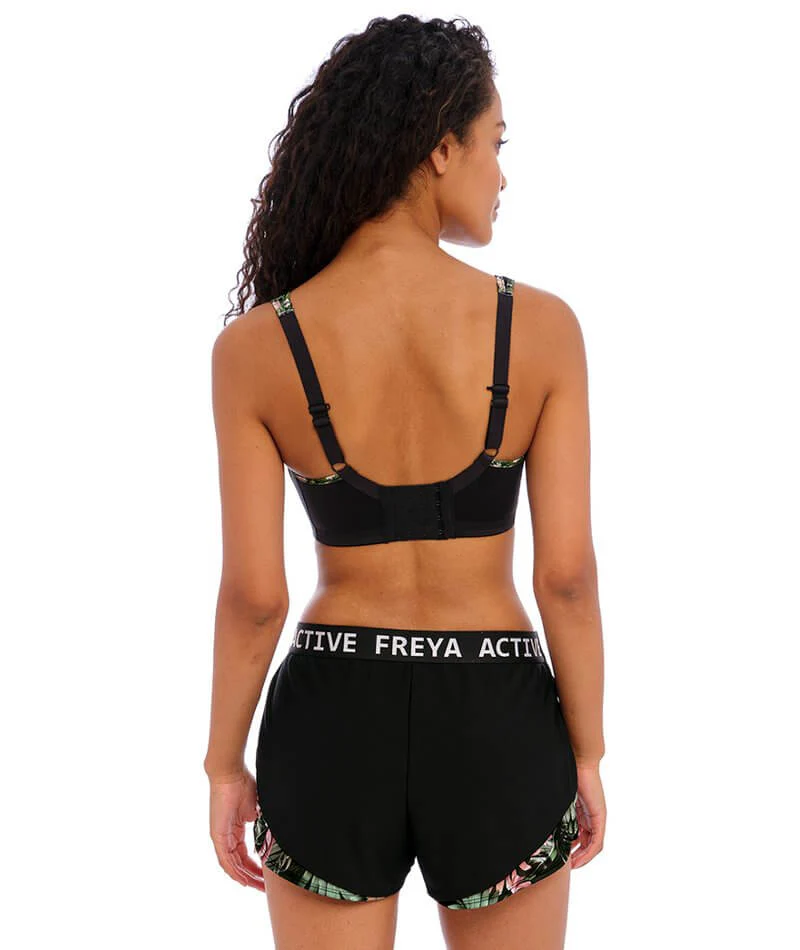 Freya Active Sonic Underwired Moulded Sports Bra - Jungle Black - Image 6