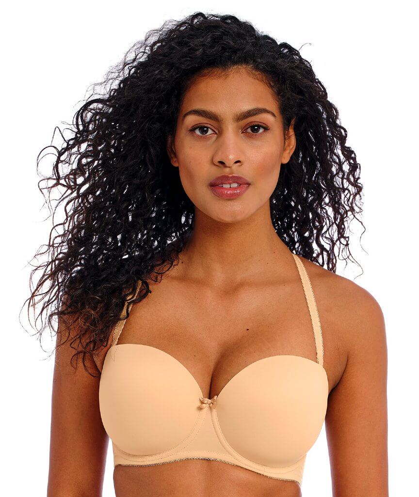 Freya Deco Underwired Moulded Strapless Bra - Nude - Image 3