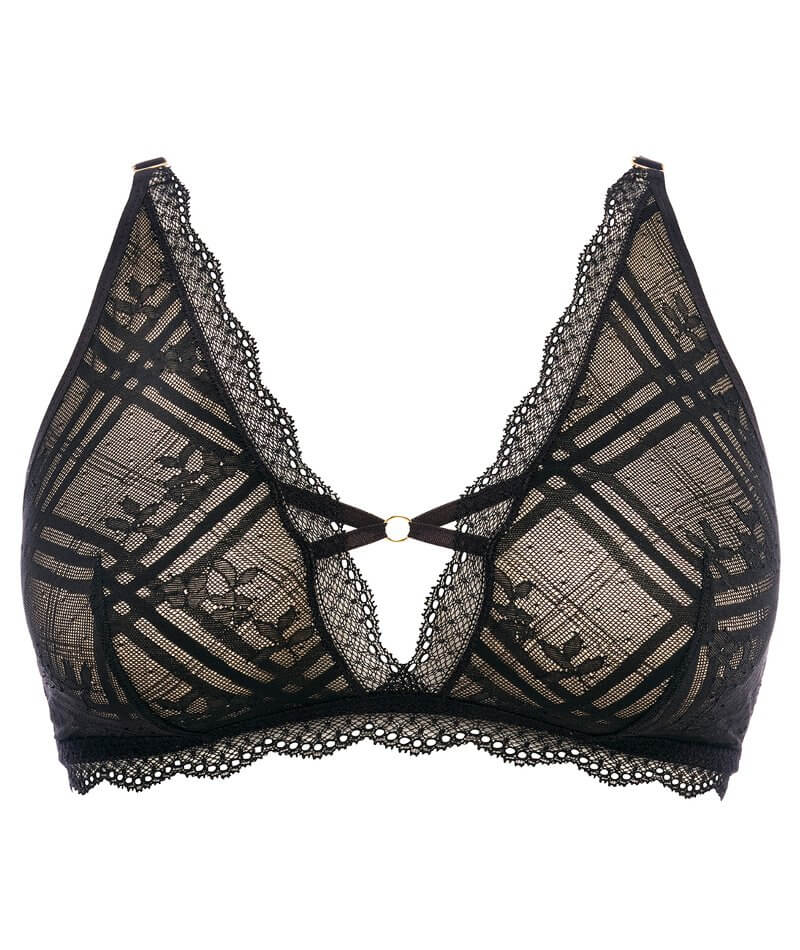 Freya Fatale Wire-free Bralette - Noir - Image 8