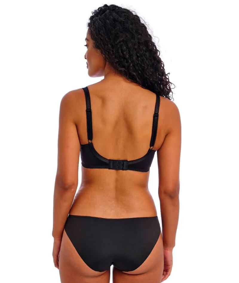 Freya Hallie Underwire Plunge Bra - Black - Image 4