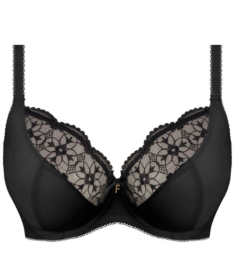 Freya Hallie Underwire Plunge Bra - Black - Image 6