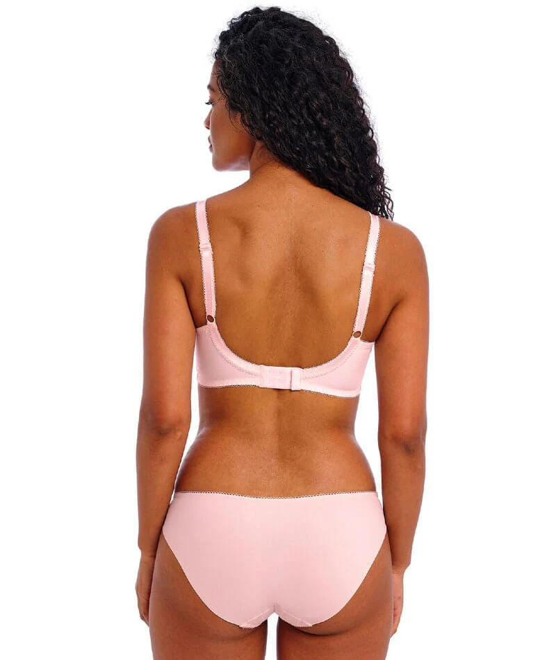Freya Hallie Underwire Plunge Bra - Pink Champagne - Image 4