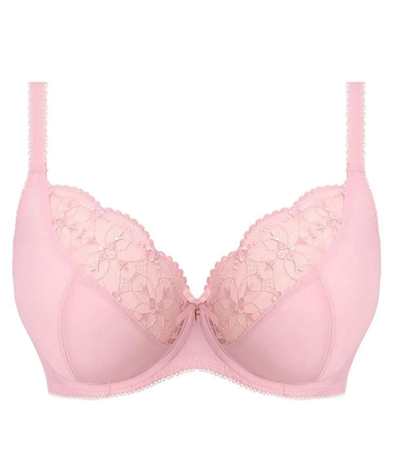 Freya Hallie Underwire Plunge Bra - Pink Champagne - Image 6