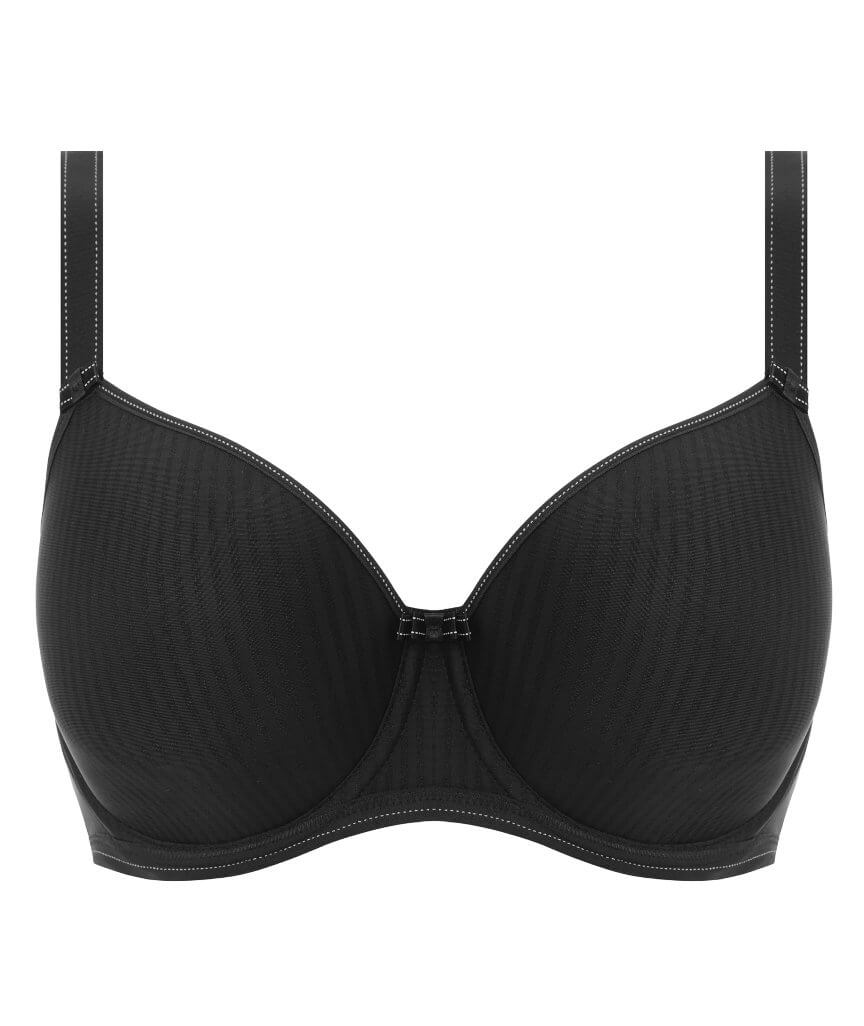 Freya Idol Underwired Moulded Balcony Bra - Black - Image 8