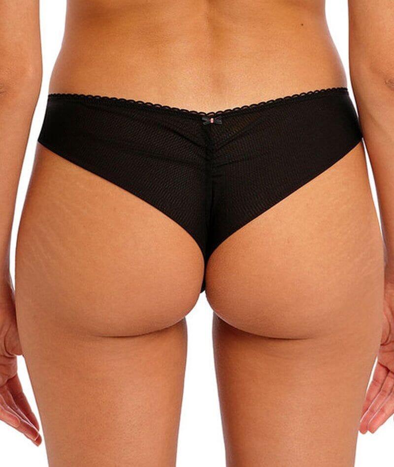 Freya Rose Blossom Brazilian Brief - Black - Image 2