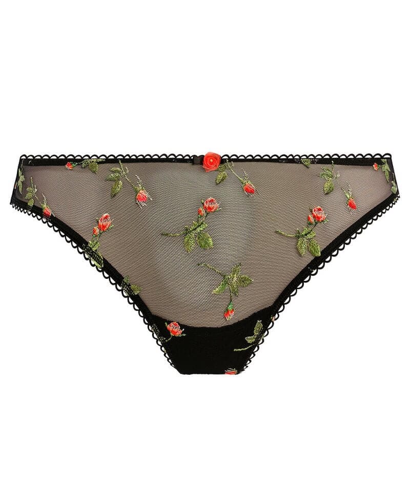 Freya Rose Blossom Brazilian Brief - Black - Image 6
