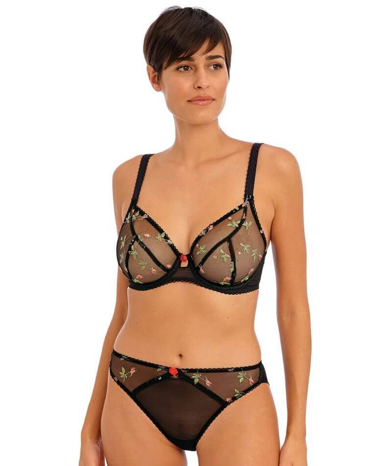 Freya Rose Blossom Brief - Black - Image 4