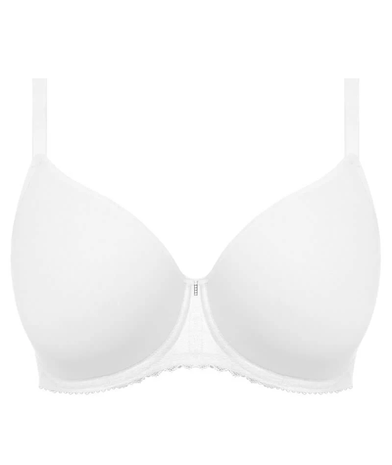 Freya Signature Underwired Moulded Spacer Bra - White - Image 5