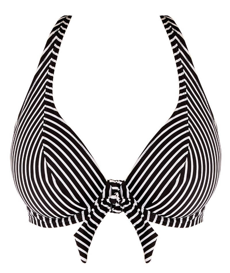 Freya Swim Beach Hut Underwire High Apex Bikini Top - Black - Image 7