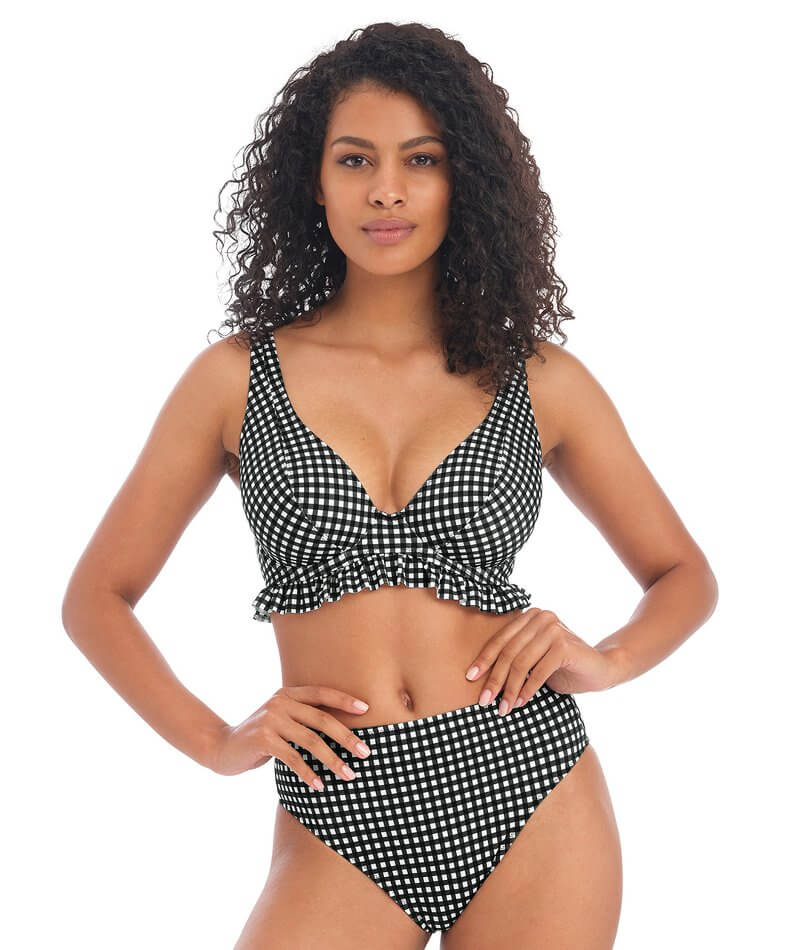 Freya Swim Check In High Waist Bikini Brief - Monochrome - Image 4