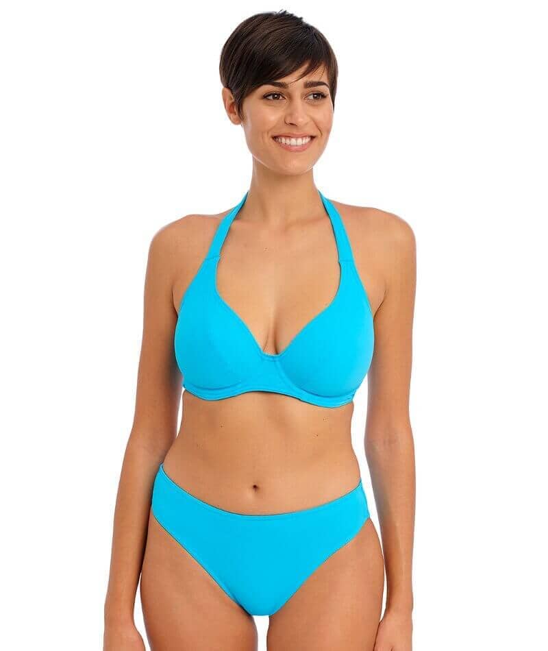 Freya Swim Jewel Cove Bikini Brief - Plain Turquoise - Image 3