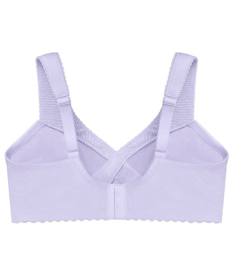 Glamorise MagicLift Cotton Wire-free Support Bra - Lilac - Image 8