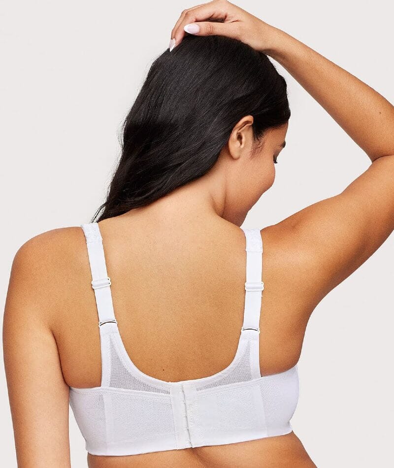 Glamorise MagicLift Seamless Wire-free Everyday Bra - White - Image 2