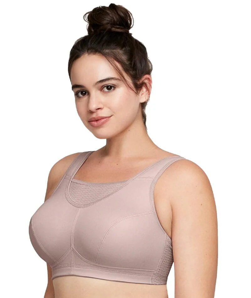 Glamorise No-Bounce Camisole Elite Wire-free Sports Bra - Rose Tan - Image 3