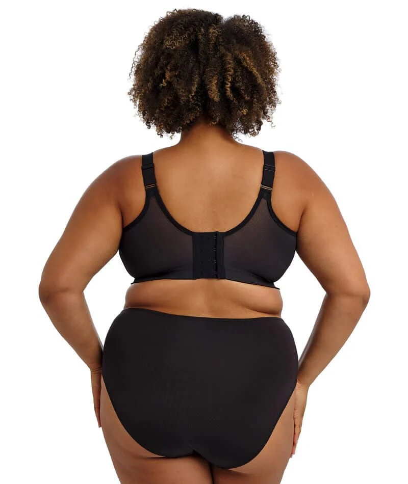 Goddess Celeste Wire-free Bra - Black - Image 6