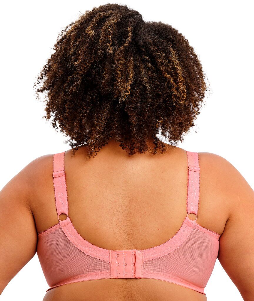 Goddess Kayla Underwired Banded Bra - Coral Petal - Image 2
