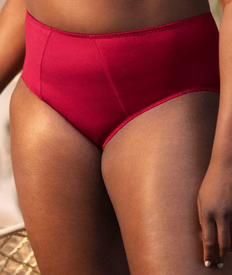 Goddess Keira Brief - Crimson - Image 4