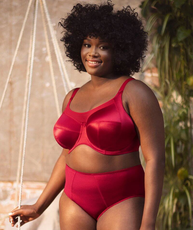 Goddess Keira Brief - Crimson - Image 7